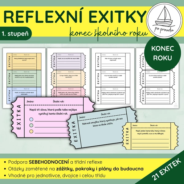 Reflexe školního roku | exitky