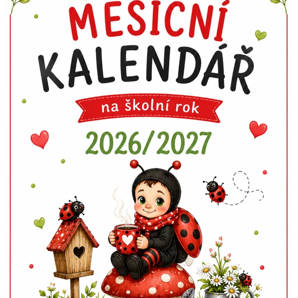 Kalendář na školní rok 2026/2027 "Berušky"