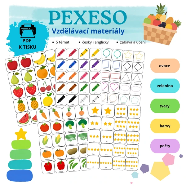 Soubor pexes - vzdělávací materiály 