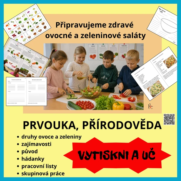 Připravujeme zdravé ovocné a zeleninové saláty