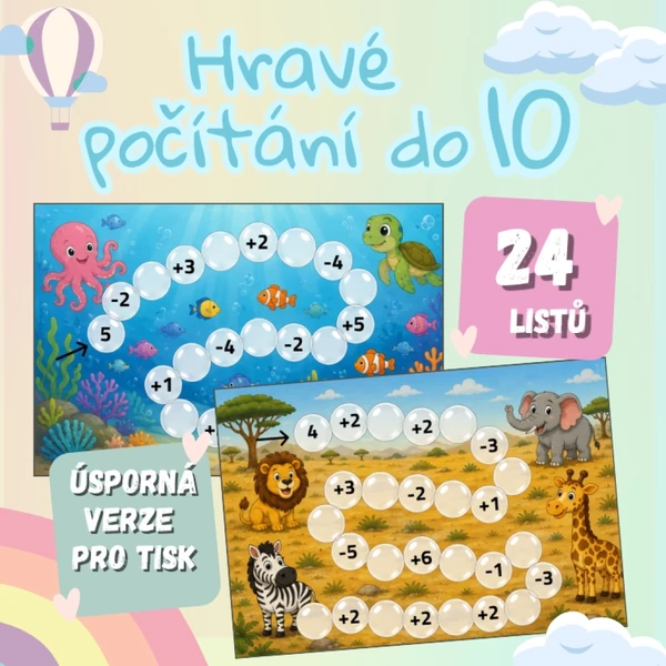 Hravé počítání do 10