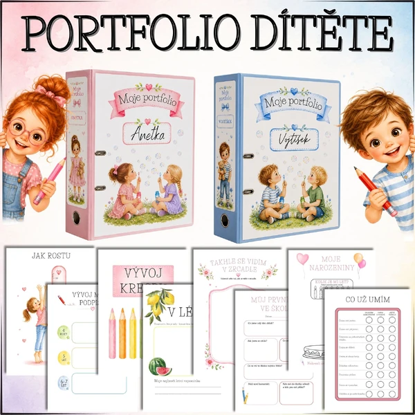 Moje portfolio - portfolio dítěte MŠ 