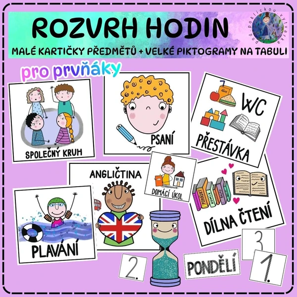 Rozvrh hodin pro prvňáky