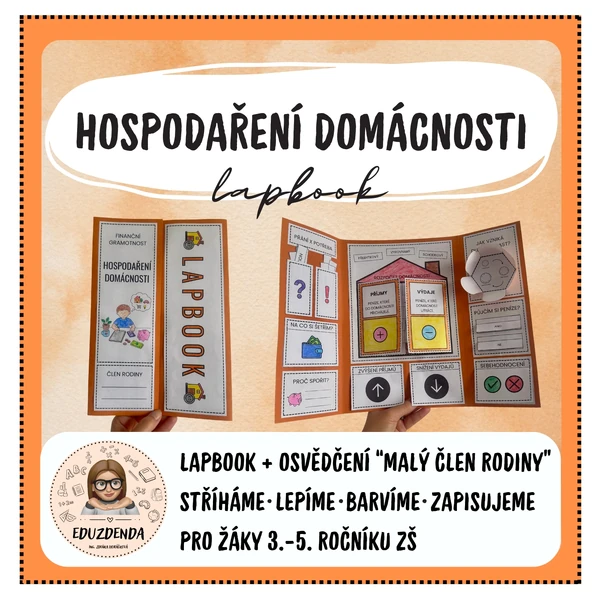 Hospodaření domácnosti - LAPBOOK