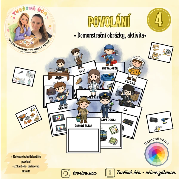 Kartičky povolání 4