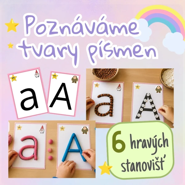 Poznáváme tvary písmen