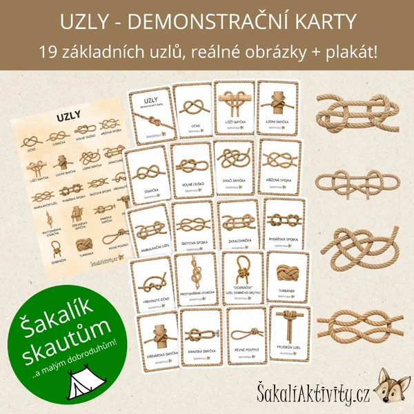  Uzly - demonstrační karty 