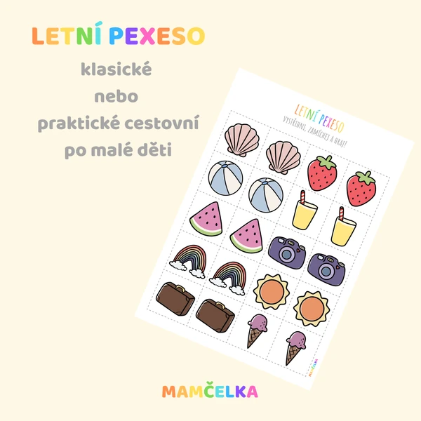 LETNÍ PEXESO