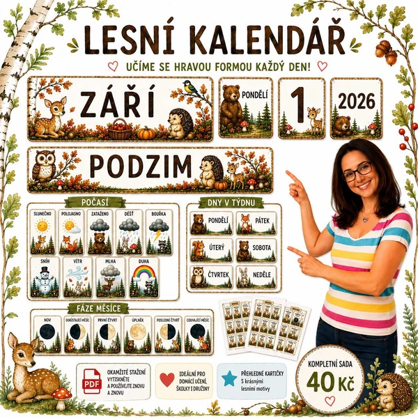 Velký kalendář - LES