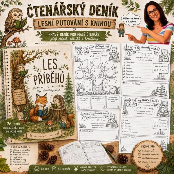 Čtenářský deník - LES