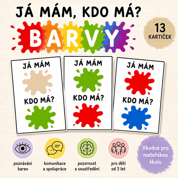 Já mám, kdo má - barvy 
