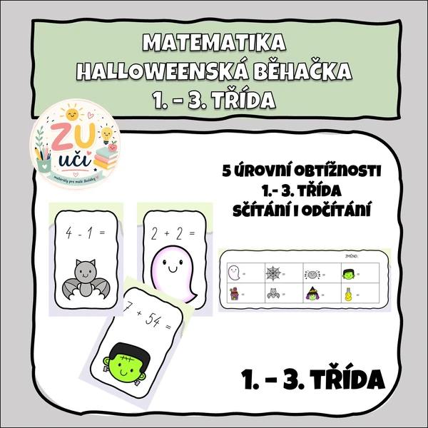 Halloweenská běhačka - 1.-3.třída