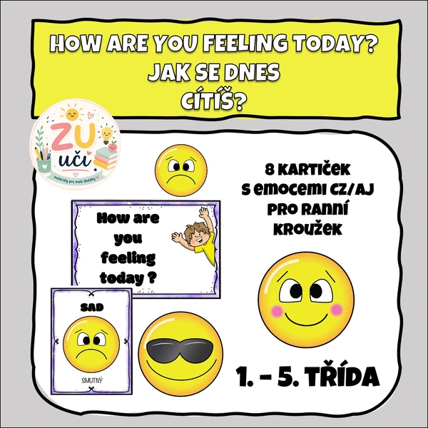 Emoce - Ranní kroužek - How are you feeling today?