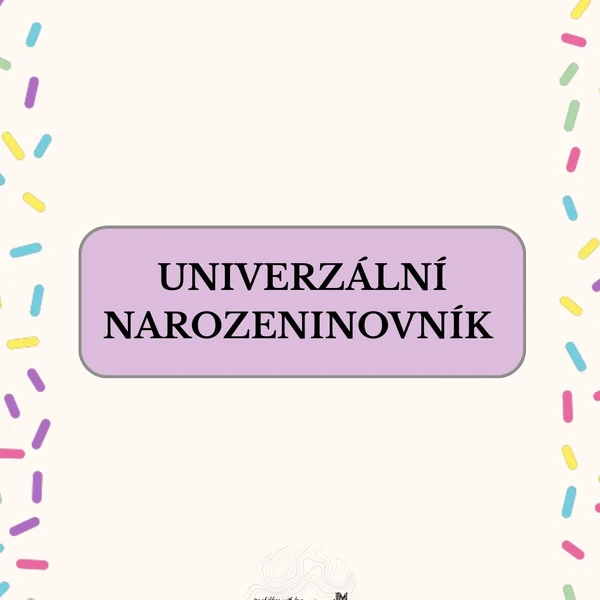 Narozeninovník (univerzální)