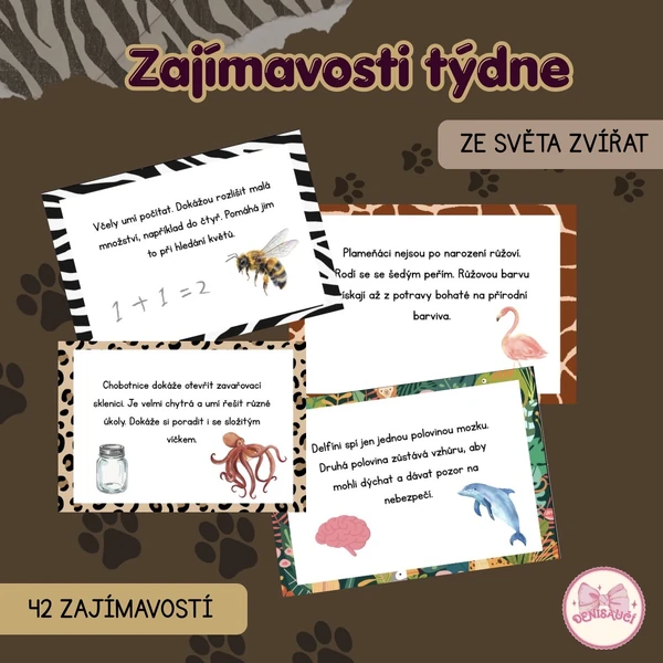 Zajímavosti týdne ze světa zvířat 
