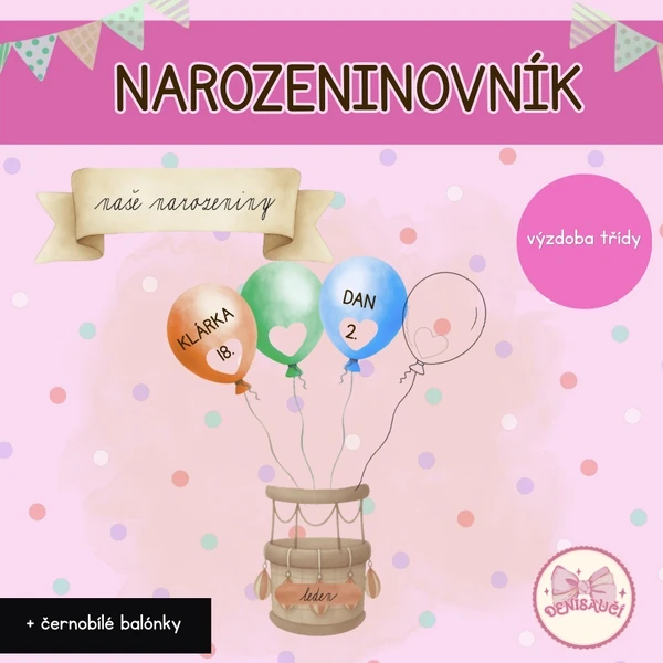 Narozeninovník- balónky