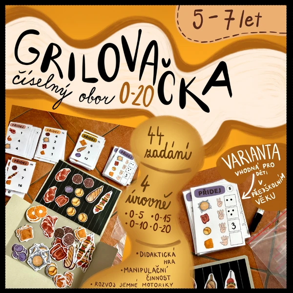 Grilovačka - číselný obor 0-20