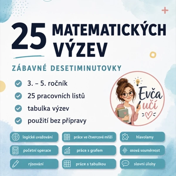 25 MATEMATICKÝCH VÝZEV