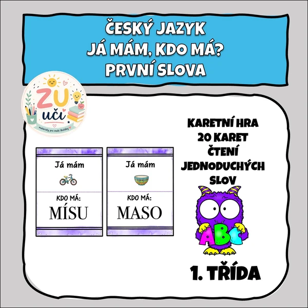 Já mám, kdo má? První slova