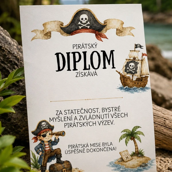 Diplomy - soubor deseti diplomů na různá témata