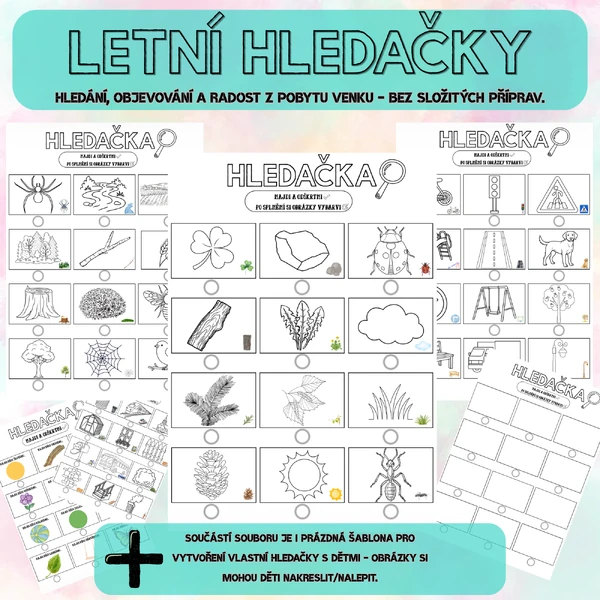 LETNÍ HLEDAČKY