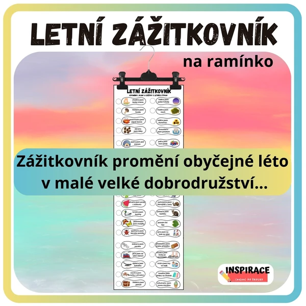 Letní ZÁŽITKOVNÍK