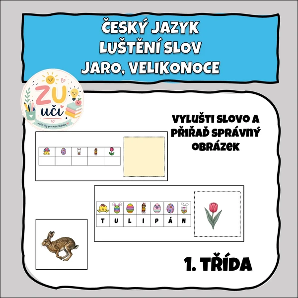 Luštění slov - Jaro, Velikonoce