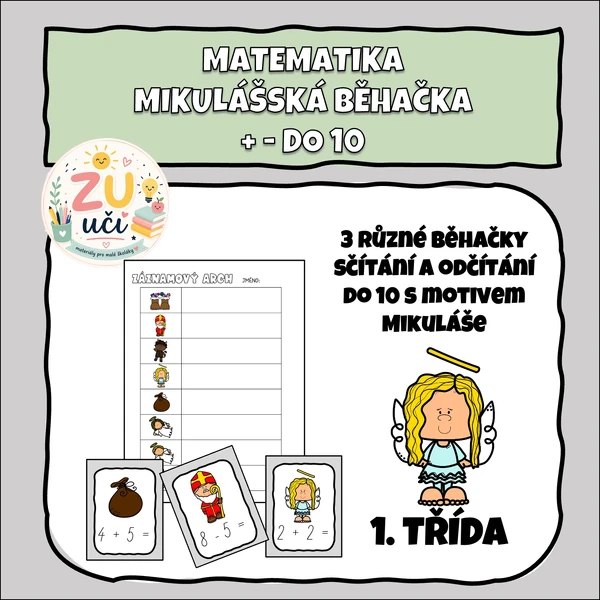 Mikulášská běhačka + - do 10