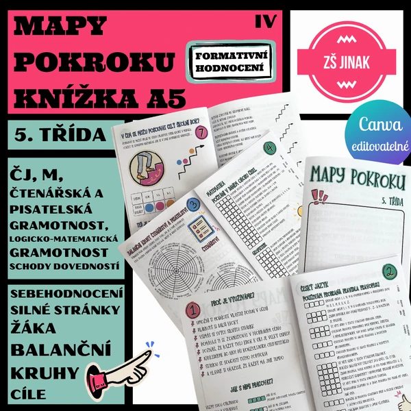 MAPY POKROKU - 5. třída