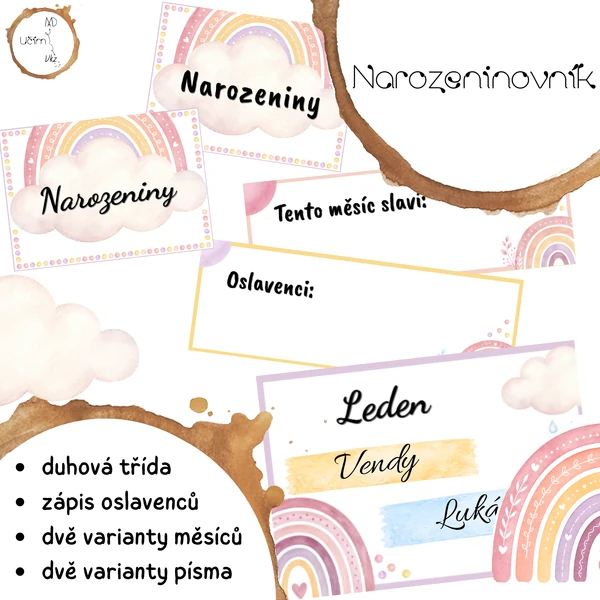 Duha - narozeninovník