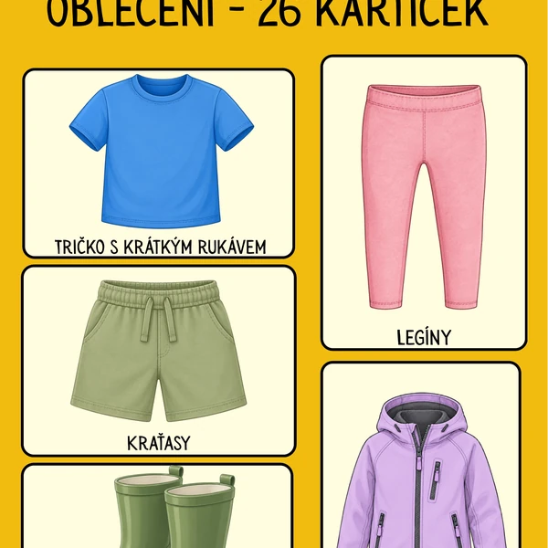 Demonstrační obrázky - oblečení 