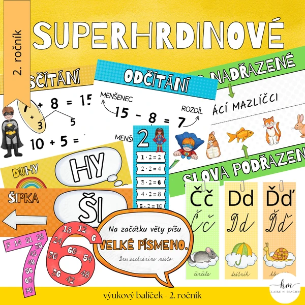 Superhrdinové - balíček do 2. třídy