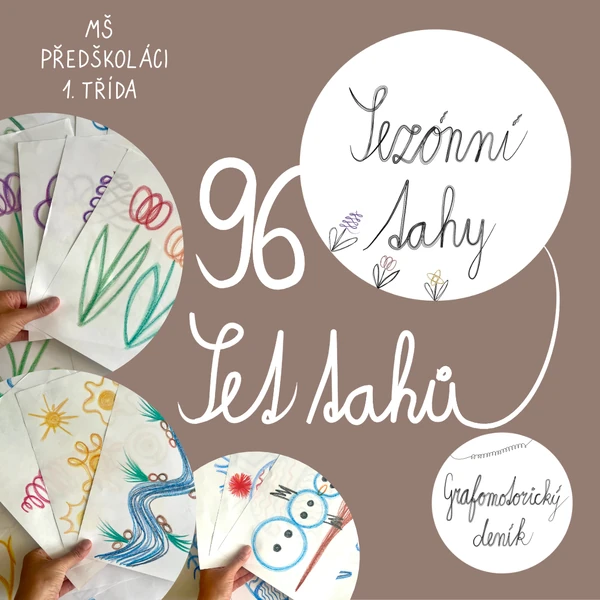 SEZÓNNÍ TAHY – Set 4 sad tahů (jaro, léto, podzim, zima)