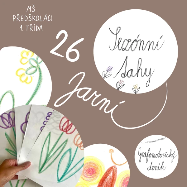 JARNÍ – Kresby s grafomotorickými prvky