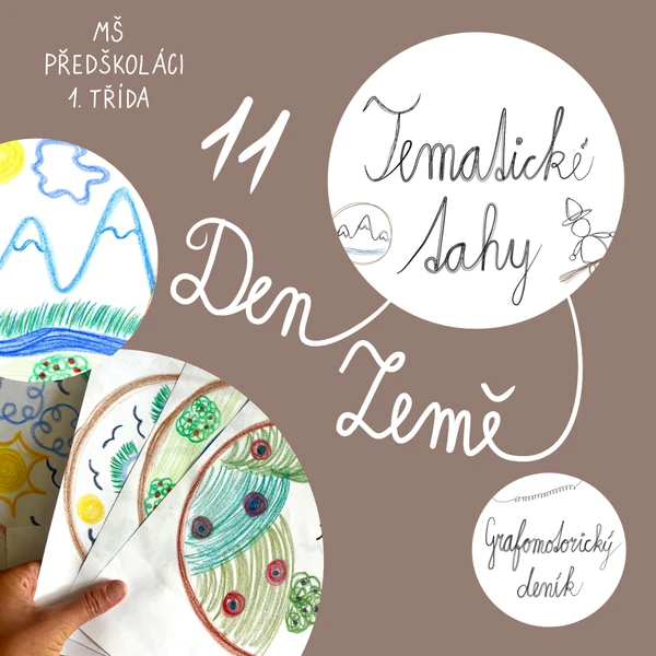 DEN ZEMĚ – Kresby s grafomotorickými prvky