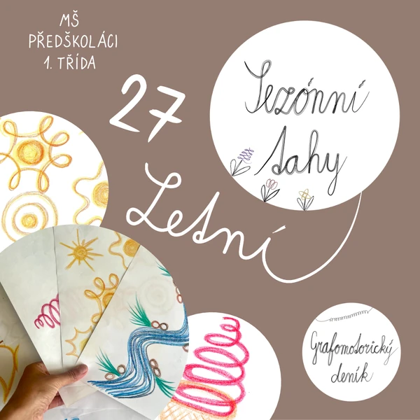 LETNÍ – Kresby s grafomotorickými prvky