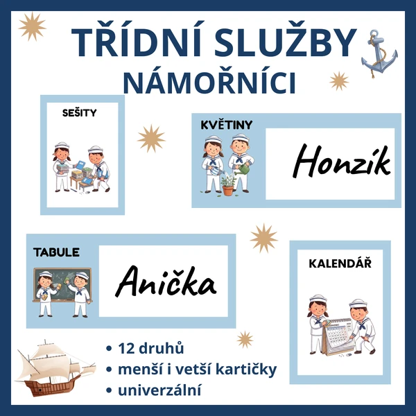 Třídní služby - námořníci