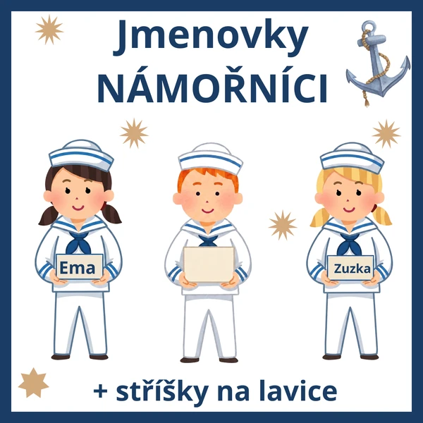 Jmenovky - NÁMOŘNÍCI
