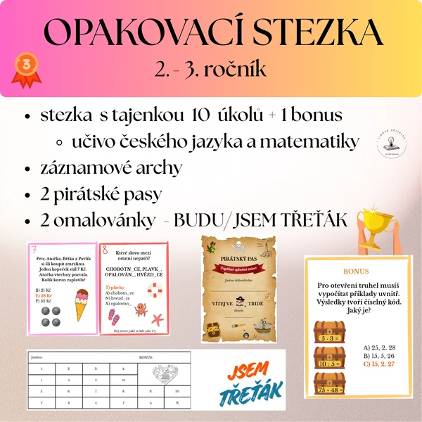 Opakovací stezka pro 2. ročník