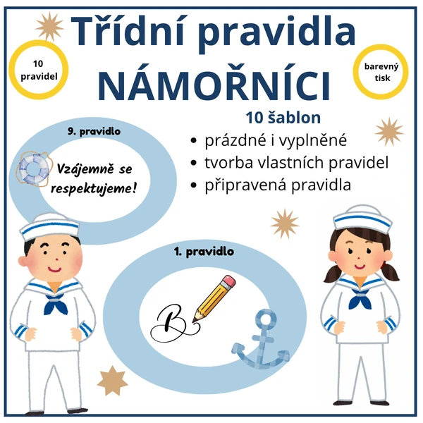 Třídní pravidla - NÁMOŘNÍCI