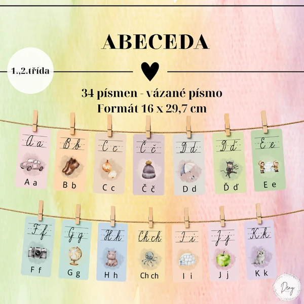 Výzdoba třídy ABECEDA