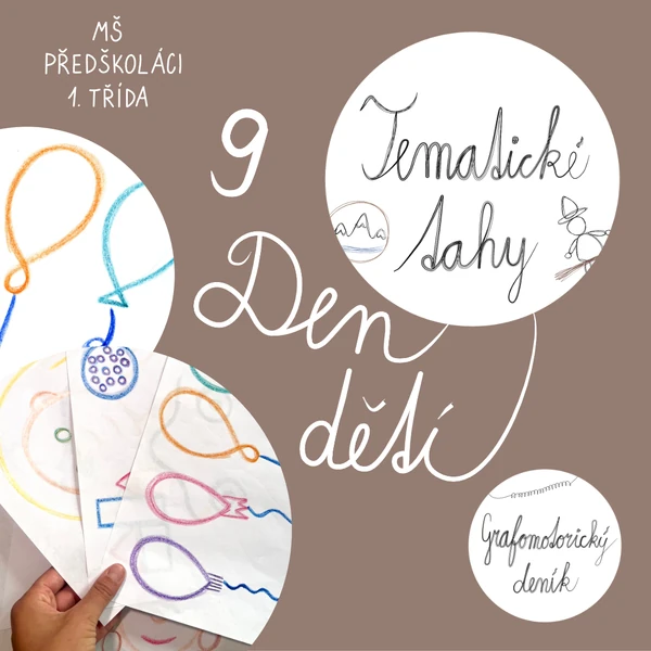 DEN DĚTÍ – Kresby s grafomotorickými prvky
