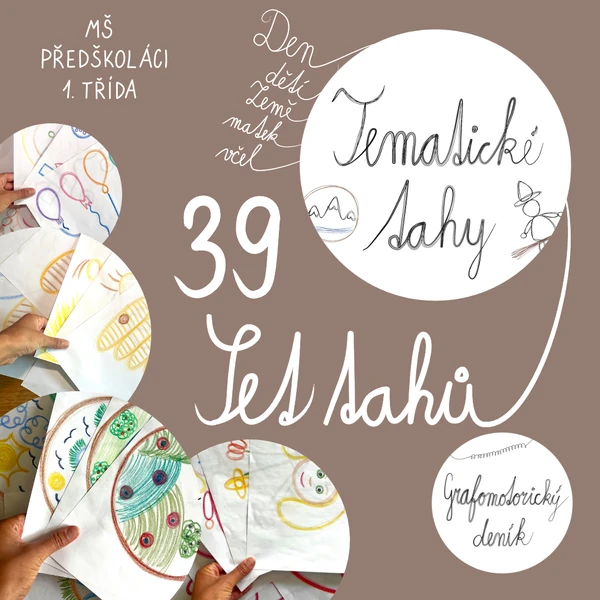 TEMATICKÉ TAHY – Set 4 sad tahů (Den Země, Den matek, Den dětí, Den včel)