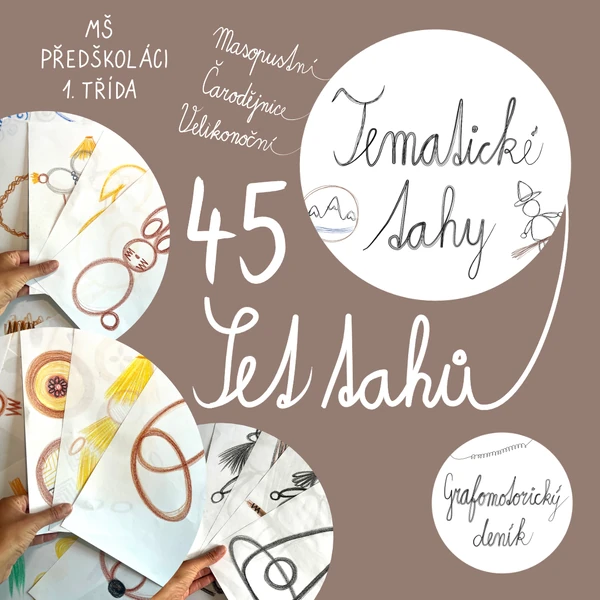 TEMATICKÉ TAHY – Set 3 sad tahů (Velikonoční, Masopustní, Čarodějnice)