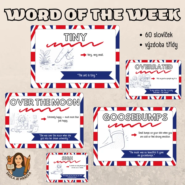 Word of the week - výzdoba třídy