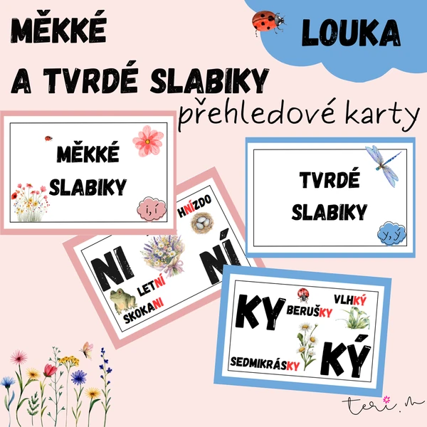 MĚKKÉ A TVRDÉ SLABIKY- téma LOUKA