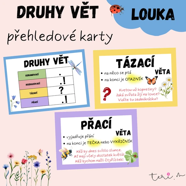 DRUHY VĚT - téma LOUKA