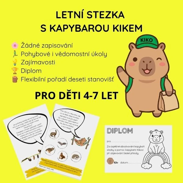 Letní stezka s kabybarou