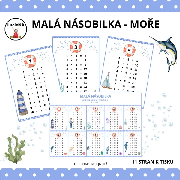MALÁ NÁSOBILKA MOŘE