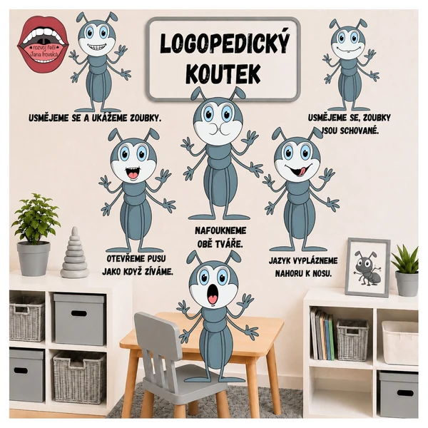 LOGOPEDICKÝ KOUTEK: MRAVENEČCI